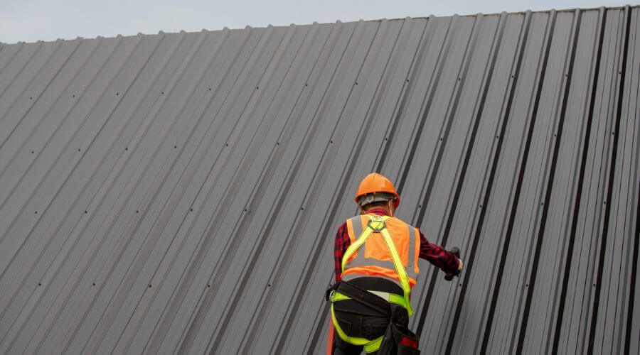 Professional metal roof installation services in Bellport, NY